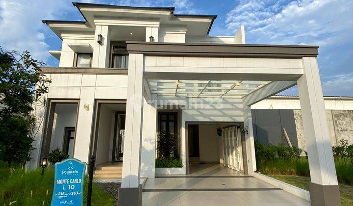 Rumah Mewah 2 Lantai Carport Luas Jalan Lebar di Citra Raya Tgr 1