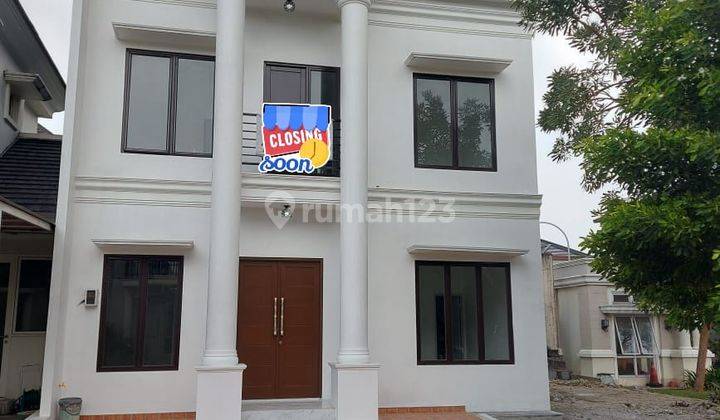 Dijual Rumah Mewah Posisi Hook Rapi Siap Huni di Banjar Wijaya 1