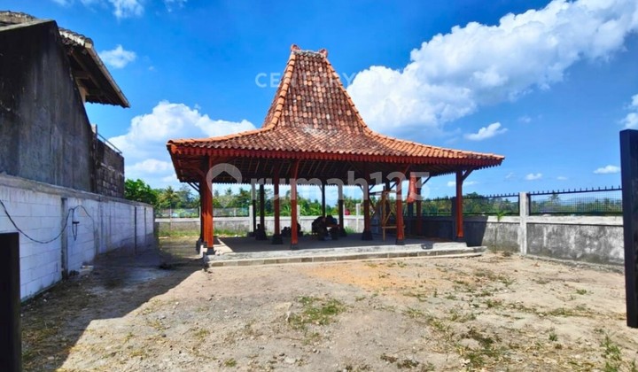 Land with Joglo Building in Selomartani for Culinary Business