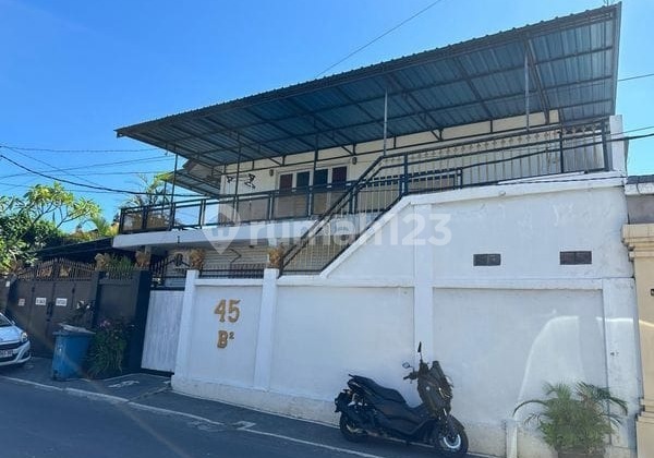 Lease Hold 2-Story House, Swimming Pool, 8 Rooms, Strategic Sanur