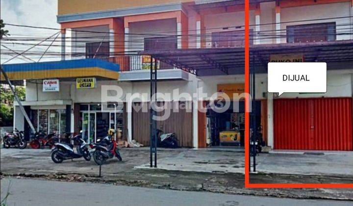 MURAH RUKO BETON 2LT PINGGIR JALAN LAPIS 2 SEI RAYA DALAM KUBU RAYA 1