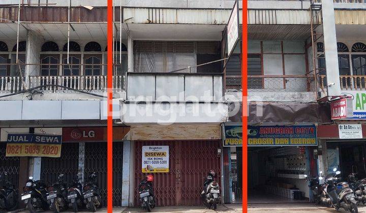 RUKO 3LT  STRATEGIS COCOK UNTUK TEMPAT USAHA ATAU KANTOR JALAN DIPONEGORO PONTIANAK KOTA 1