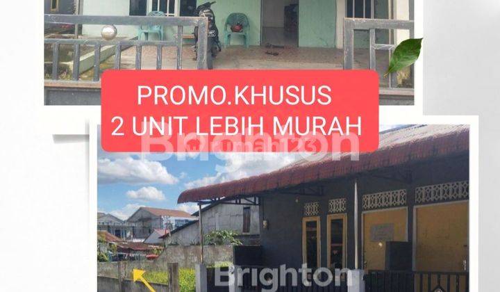 2 Unit Rumah Dengan Halaman Luas Lokasi Strategis Rumah Di Jl Selat Panjang No. 2 Timur Bagus Shm 1