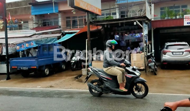 RUKO 2LT PINGGIRAN JALAN RAYA DEPAN PASAR PAGI SEI RAYA KUBU RAYA 2