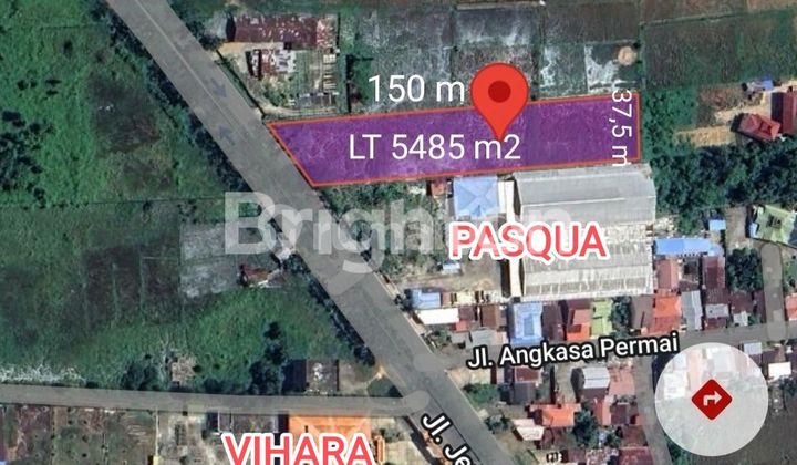 TANAH KOMERSIL LOKASI PINGGIR JALAN AYANI II ARTERI SUPADIO