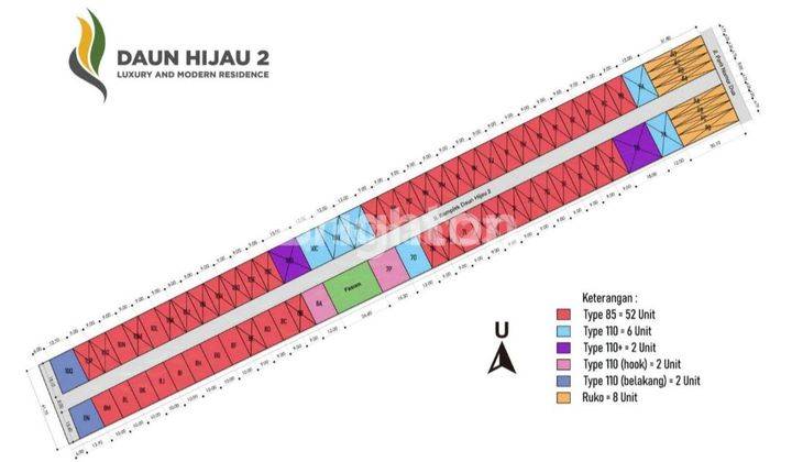 RUMAH PREMIUM TYPE 110 CANTIK DAN ELEGAN DAUN HIJAU KUBU RAYA PONTIANAK 2