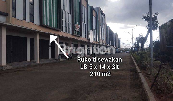 RUKO LUAS 3 LT BORNEO BISNIS ICON TRAN KALIMANTAN 1