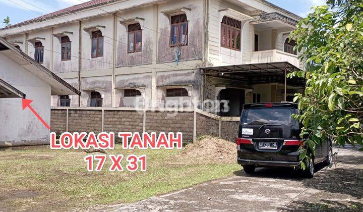 LAHAN LUAS DENGAN RUMAH LAMA PUSAT KOTA LINGKUNGAN KAMPUS UNTAN PONTIANAK