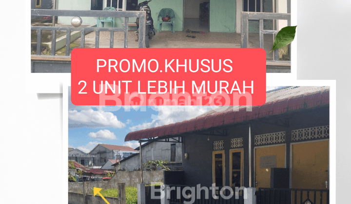 2. UNIT RUMAH JUAL MURAH HANYA 20 METER DARI JALAN RAYA PONTIANAK UTARA 1