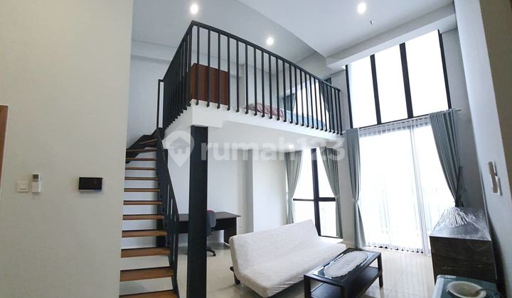 Disewakan Apartemen Yukata Alam Sutera Tipe 2 Br Bedroom Mezanine Fully Frnished Siap Huni Dekat Living World 1