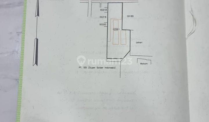 Dijual Tanah Jalan Raya Utama Gatot Subroto Tangerang Ngantong 2