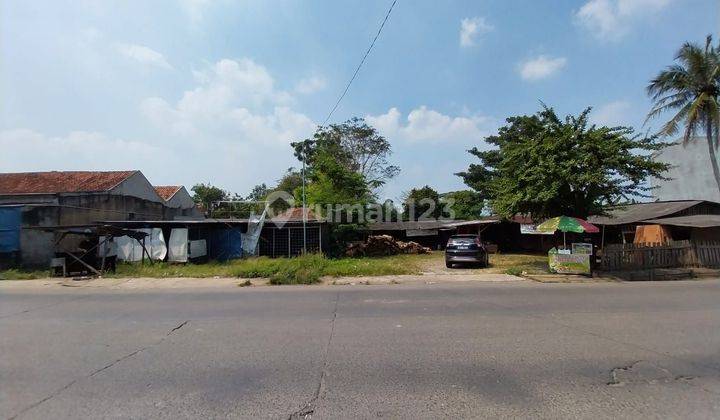 Dijual Tanah Jalan Raya Cisoka Murah Akses Tepi Jalan Raya Utama 1