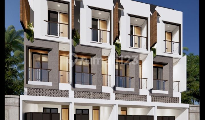 Rumah Baru Ada 4 Unit Gress Interkota Dekat Taman Semanan 