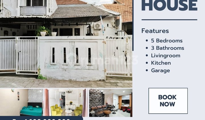 FOR SALE MODERN HOUSE 2ND FLOOR WITH SPACIOUS TERRACE AT DENPASAR BARAT