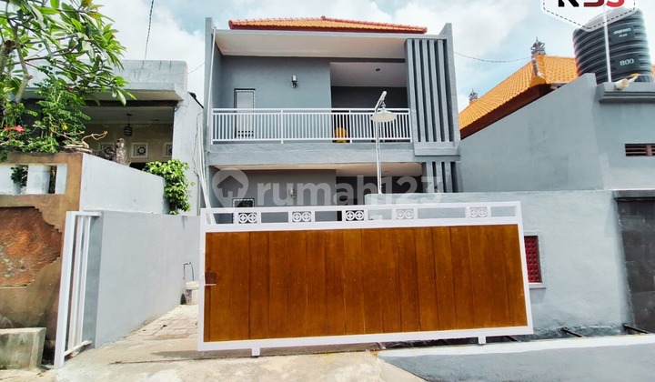 FOR SALE MODERN HOUSE BRAND NEW WITH BALCONY IN WEST DENPASAR 2