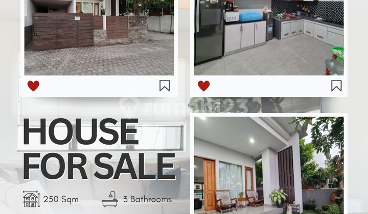 FOR SALE MODERN VILLA WITH BALCONY AND RICE FIELD VIEW AT RENON, DENPASAR FOR SALE MODERN VILLA WITH BALCONY AND RICE FIELD VIEW AT RENON, DENPASAR