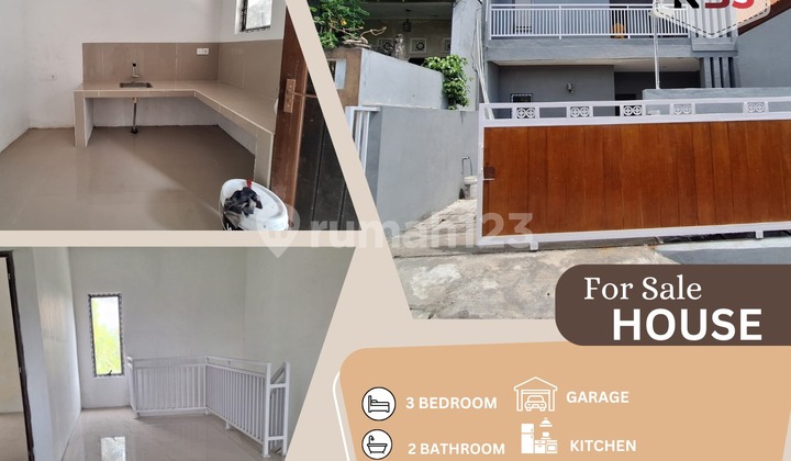 FOR SALE MODERN HOUSE BRAND NEW WITH BALCONY AT DENPASAR BARAT