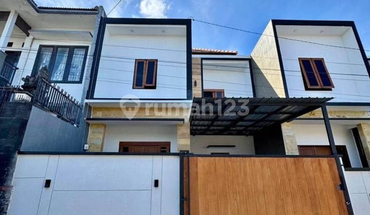 For Sale Brand New Modern Semi Villa House 2 Floors in Denpasar Barat, Bali 2