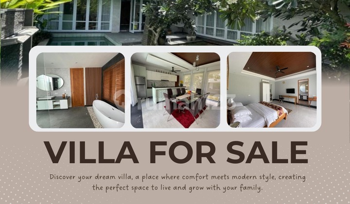 For Sale Luxury Villa With Beauty Garden And Swimming Pool At Ungasan