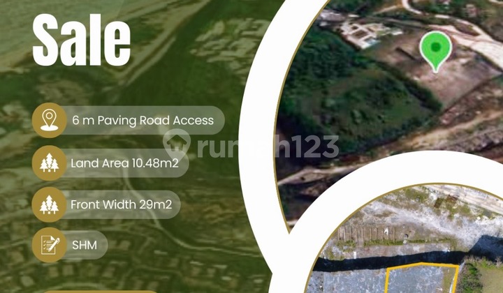 Dijual lahan los tebing area pantai pandawa Dijual lahan los tebing area pantai pandawa