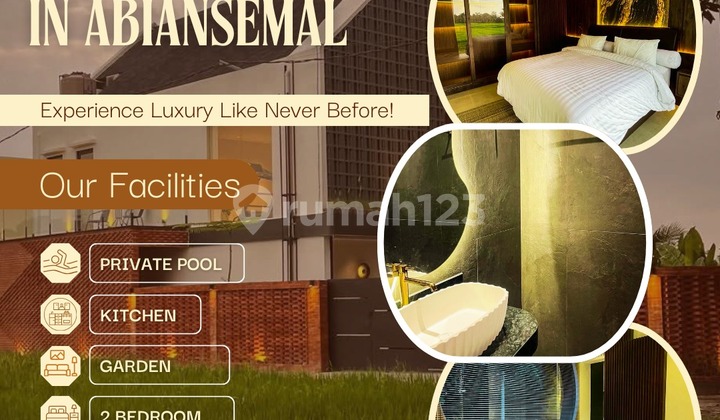 For Sale Brand New Villa with Rice Field Views Abiansemal Badung Bali Near Ubud