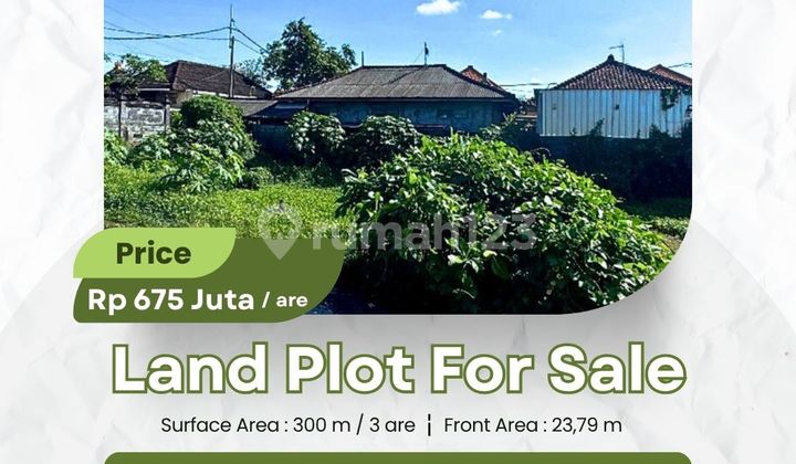 Dijual Tanah MURAH Jalan Juet Sari Pemogan Denpasar Selatan 1