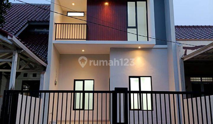 Dijual Rumah Brand New Minimalis Modern Bagus & Rapi Di Villa Melati Mas 1