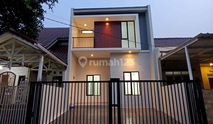 Dijual Rumah Brand New Minimalis Modern Bagus & Rapi Di Villa Melati Mas 2
