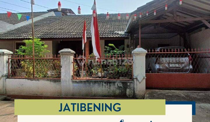 Dijual Cepat Rumah 2 Kavling Di Perumahan Al Jatibening 1