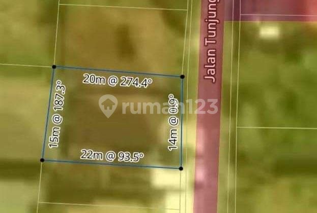 Tanah Ukuran Kecil di Jl Utama Tunjung 1 