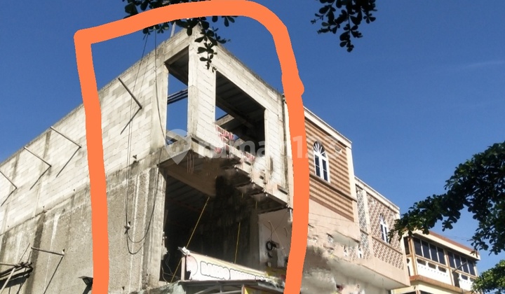 Semi-Finished Three-Story Shop House for Sale at an Affordable Price