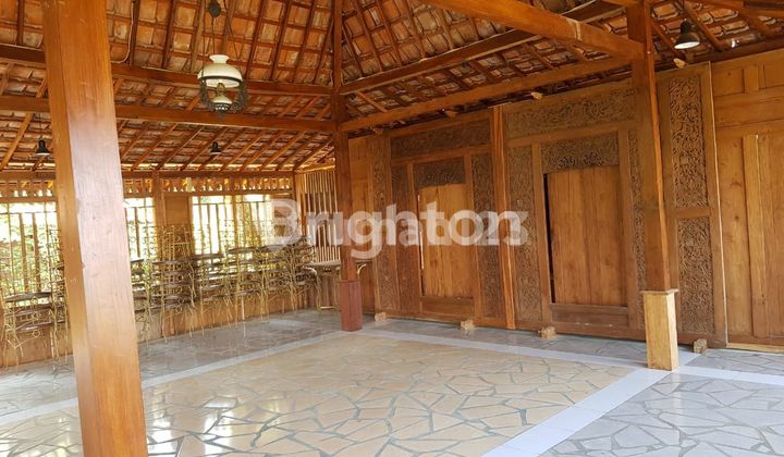 RUMAH JOGLO ANTIK FULL JATI DENGAN VIEW SANGAT INDAH DI SENTUL BOGOR 2
