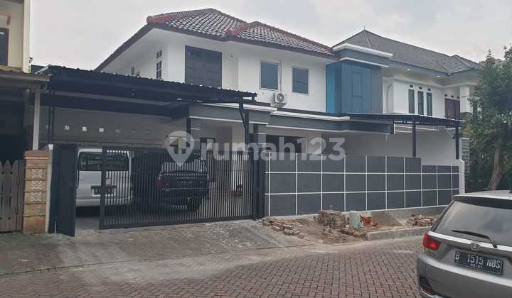 Dijual cepat harga murah rumah 2 lantai siap huni diperumahan elite modernland tangerang