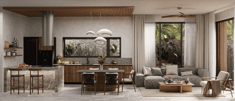 Villa Off-Plan 2 & 3 Kamar Tidur (Hak Sewa) di Distrik Nuanu 2