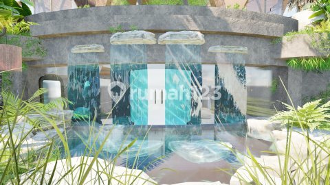 Villa Mewah Freehold 1 dan 3 Kamar Tidur di Resort Sidemen 2