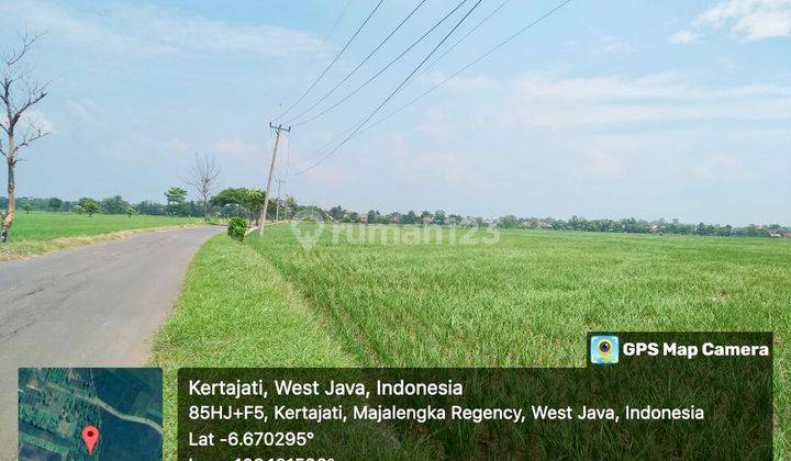 Tanah Murah Lokasi Bisnis Di Dekat Bandara Int. Kertajati Majalengka Tanah di Jl. Bantarjati Sukamulya, Bantarjati, Kec. Kertajati, Kabupaten Majalengka, Jawa Barat, Kertajati SHM 8800.0 m² 1