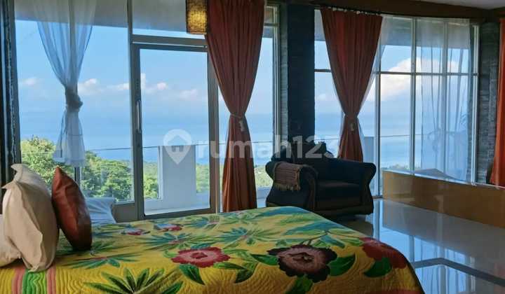 DIJUAL VILLA MEWAH 4 LANTAI VIEW GUNUNG AGUNG DI LOMBOK