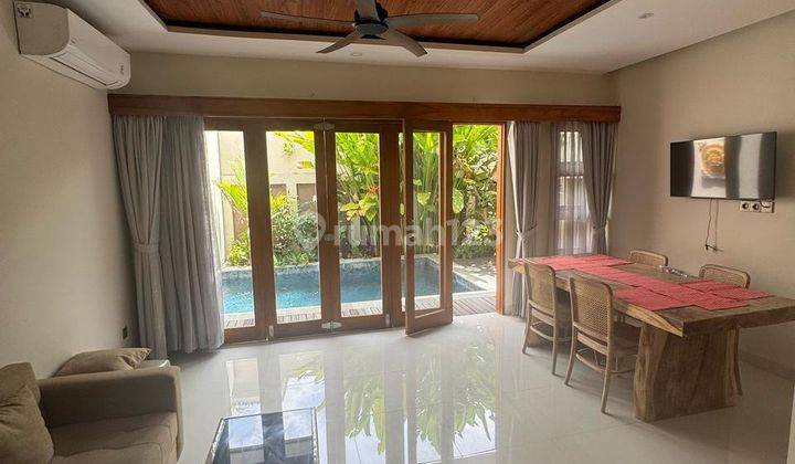 For Rent Villa rice field views from balcony In Tibubeneng 1