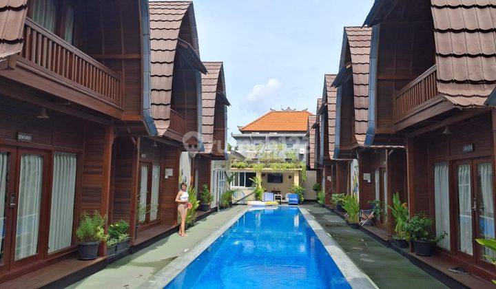 Dijual guesthouse RUNNING 20 kamar di Batu Mejan, Canggu 1