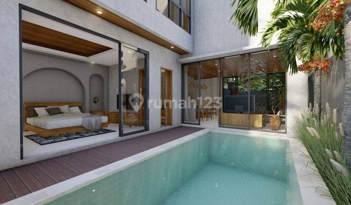 For Leasehold Villa Modern Tropical 3Bedroom In Pecatu 1