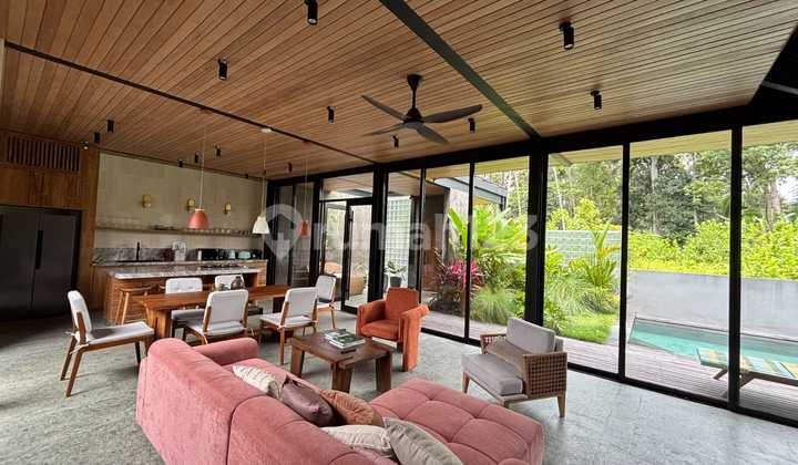 Disewa Villa 3 Kamar View Jungle & Sunset Lokasi Premium di Ubud