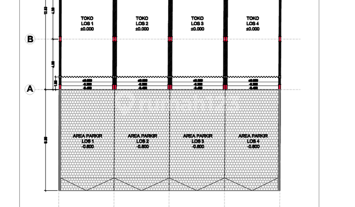 For Sale 4 Shophouse Units in Gunung Karang, West Denpasar 2