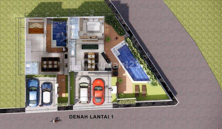 Villa Dua Unit Dewi Sri Kuta  2
