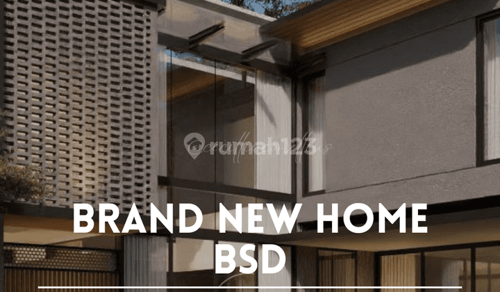 Dijual Rumah Mewah Brand New Full Furnished Di Bsd Ada Pool Pribadi 1