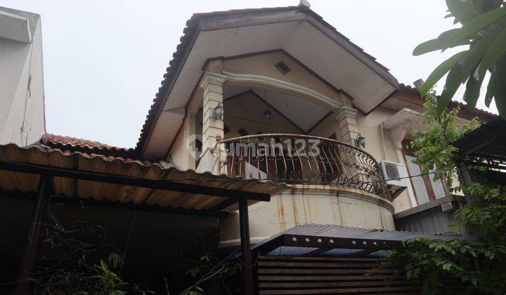 Rumah Kantor Besar SHM Semi Furnished, Sangat Strategis Di Jalan Malaka, Bintara, Bekasi 1