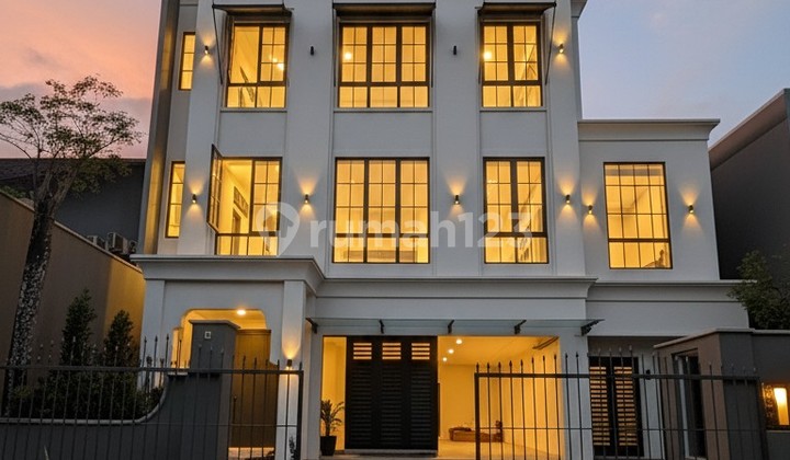 Rumah Mewah Brand New 4 Lantai Di Jakarta Selatan View Scbd 2