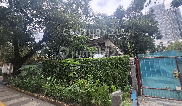 Disewakan Rumah Tua Lahan Luas di Area Premium Menteng