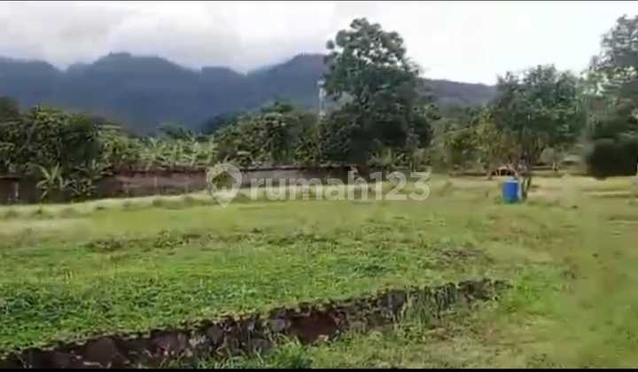 Land with a view of Mount Salak and Mount Pangrango