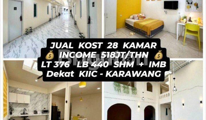 DIJUAL CEPAT RUMAH KOST DEKAT KIIC KARAWANG 1