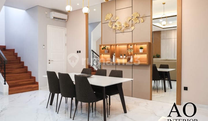 Rumah Cantik Full Furnished Design Interior Alicante Gading Serpong